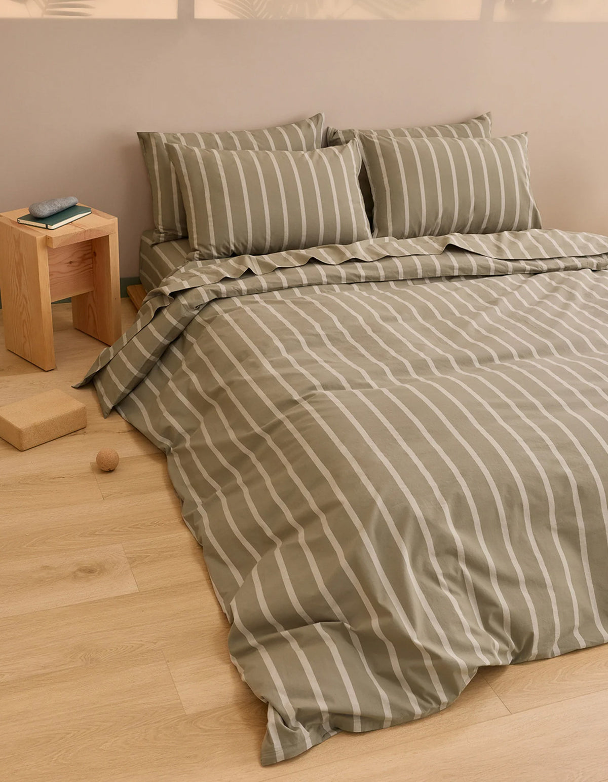 Fitted Sheet - Sage Stone