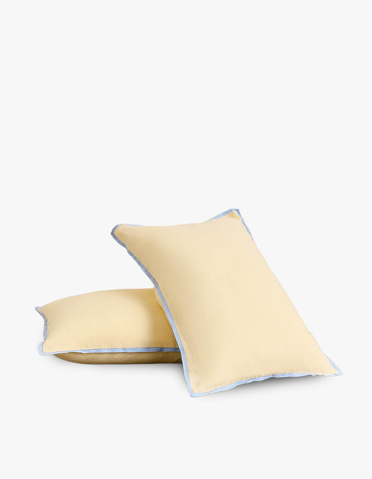 Linen Pillowcase Pair - Butter