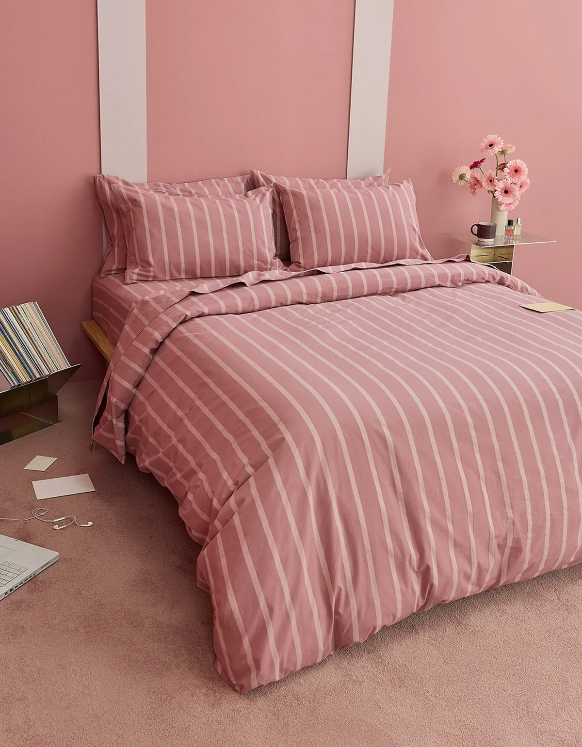Pillowcase Pair - Dusty Pink