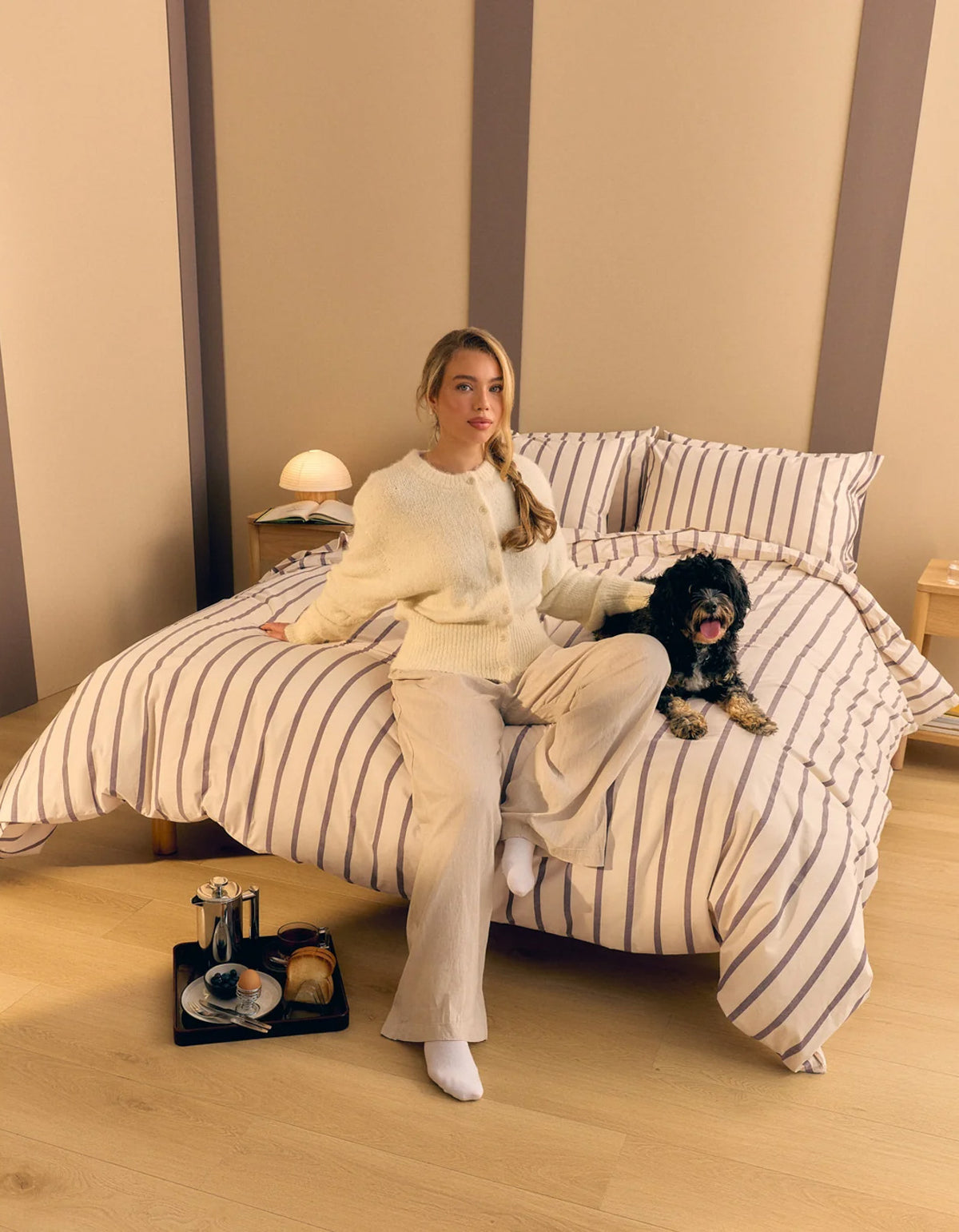 Quilt Cover - Raisin