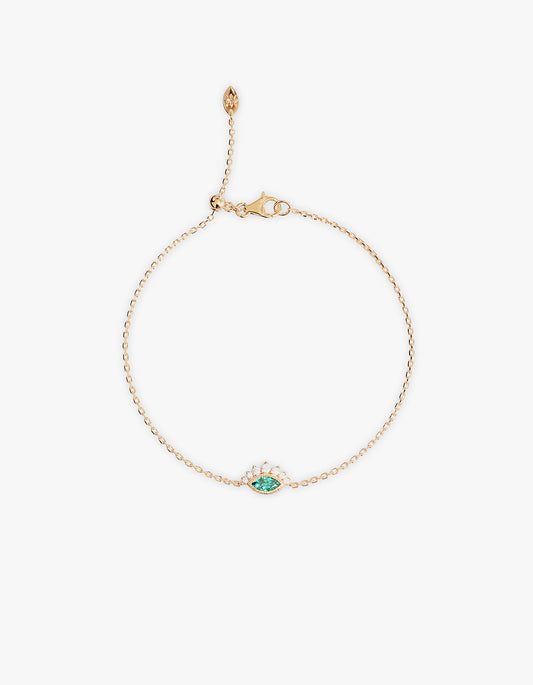 Hope And Protection Bracelet - 18K Gold Vermeil