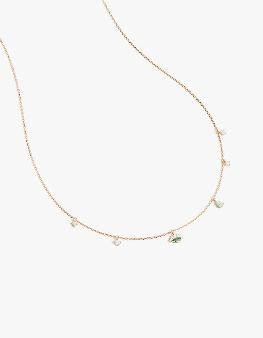 Hope And Protection Necklace - 18K Gold Vermeil