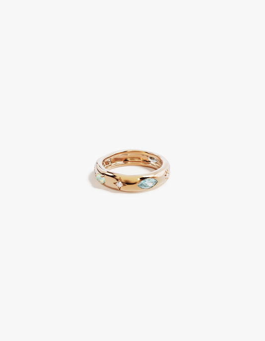 Hope And Protection Ring - 18K Gold Vermeil