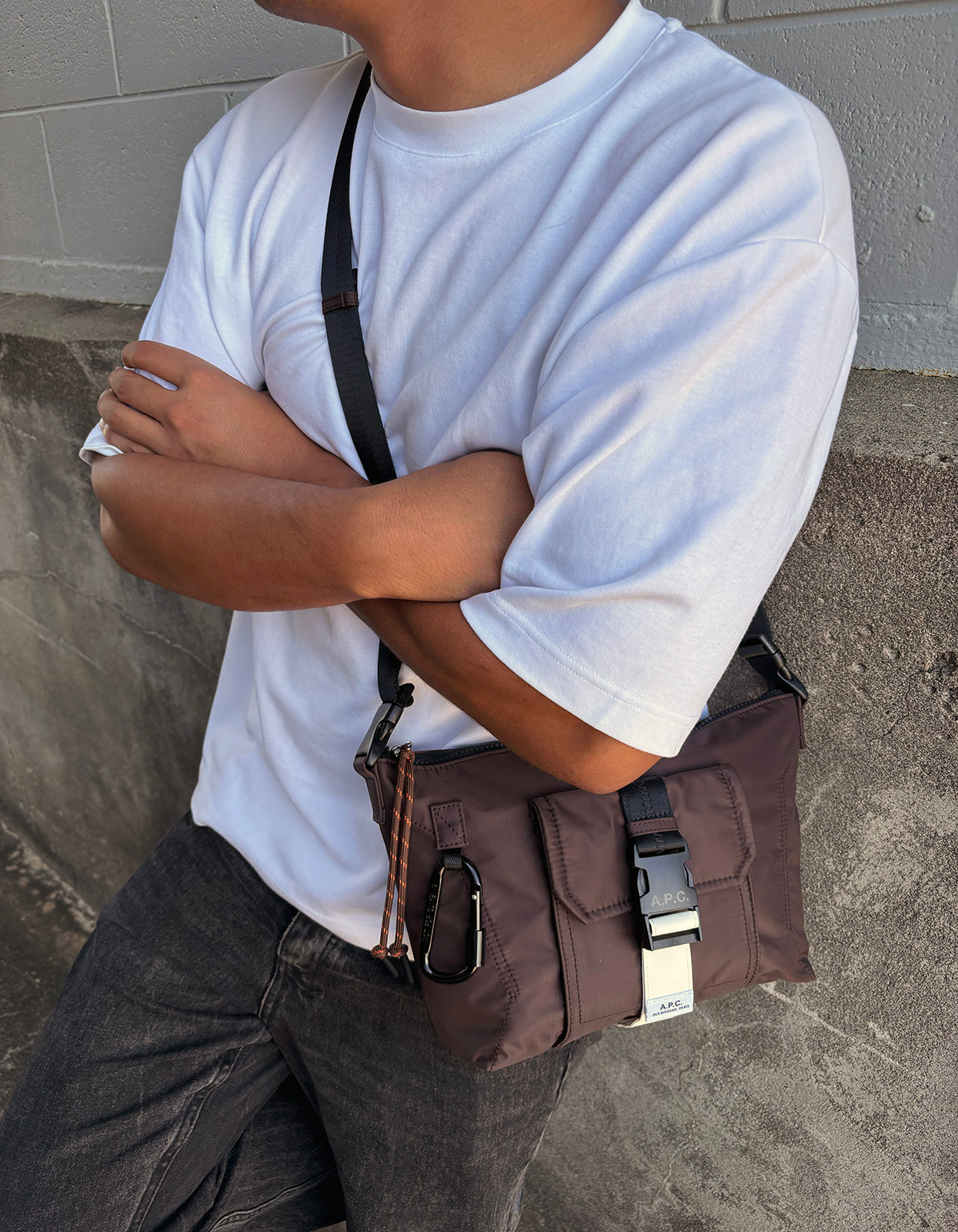 Trek Satchel Bag - CAA Brown