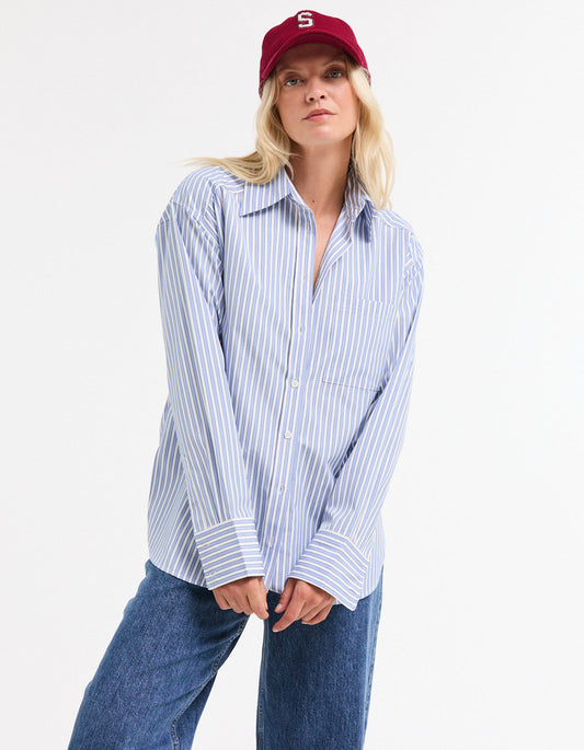 Indiana Shirt - Blue/Black/White