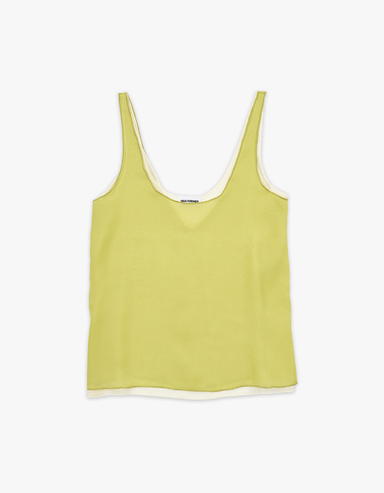 Twin Tank - Chartruese/Cream