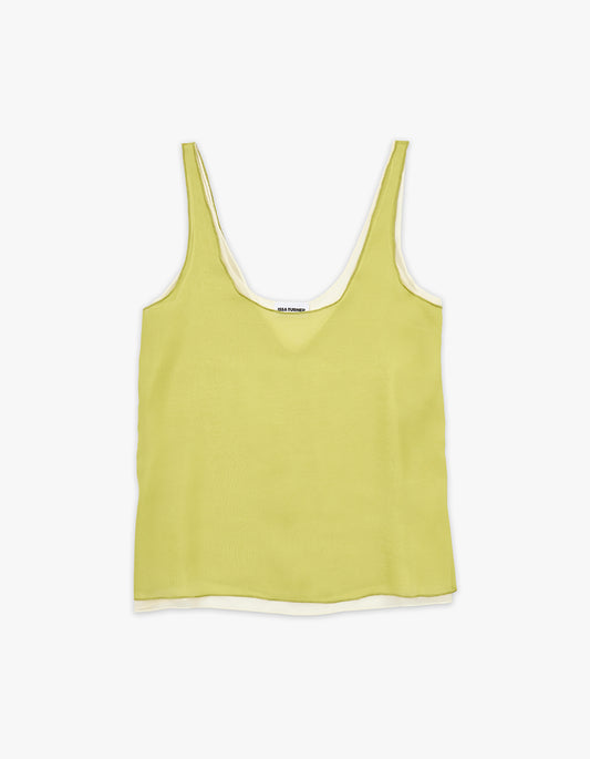 Twin Tank - Chartruese/Cream