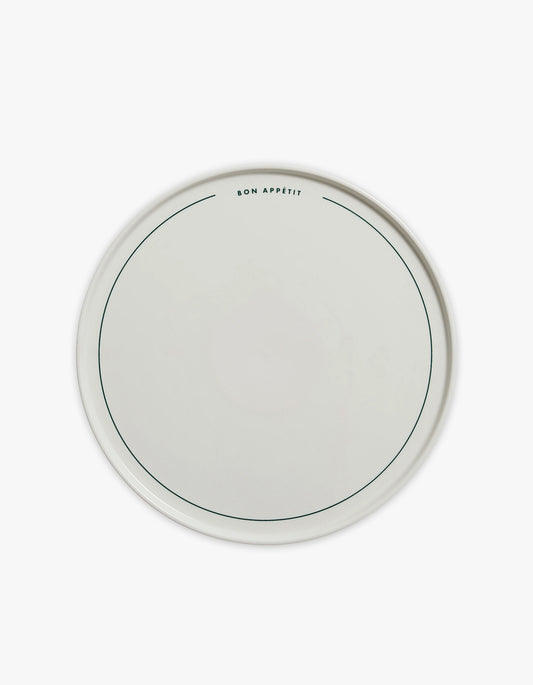 Bon Appetit Plate - Green