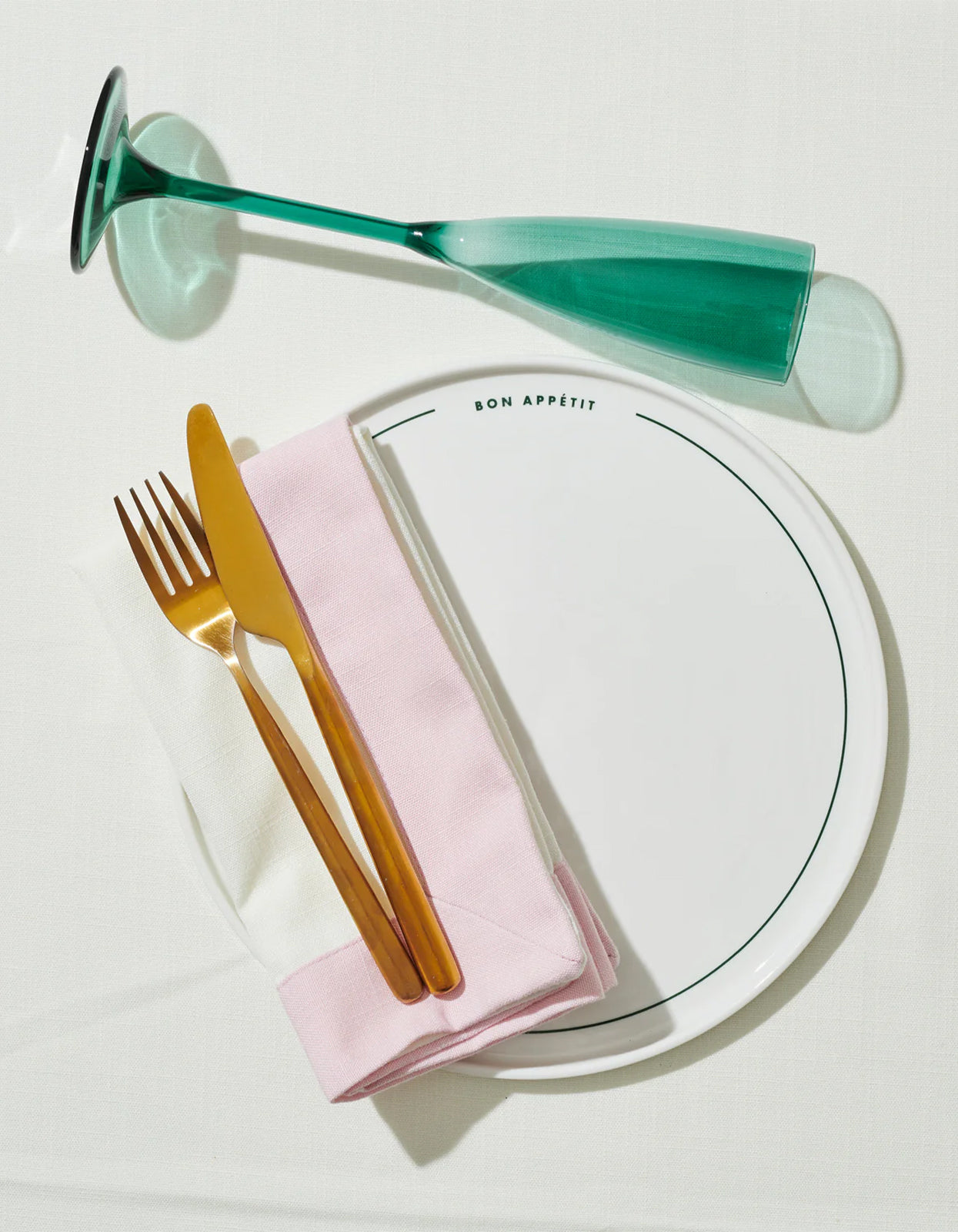Bon Appetit Plate - Green