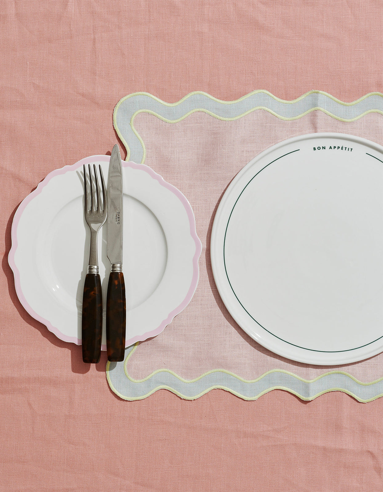 Bon Appetit Plate - Green