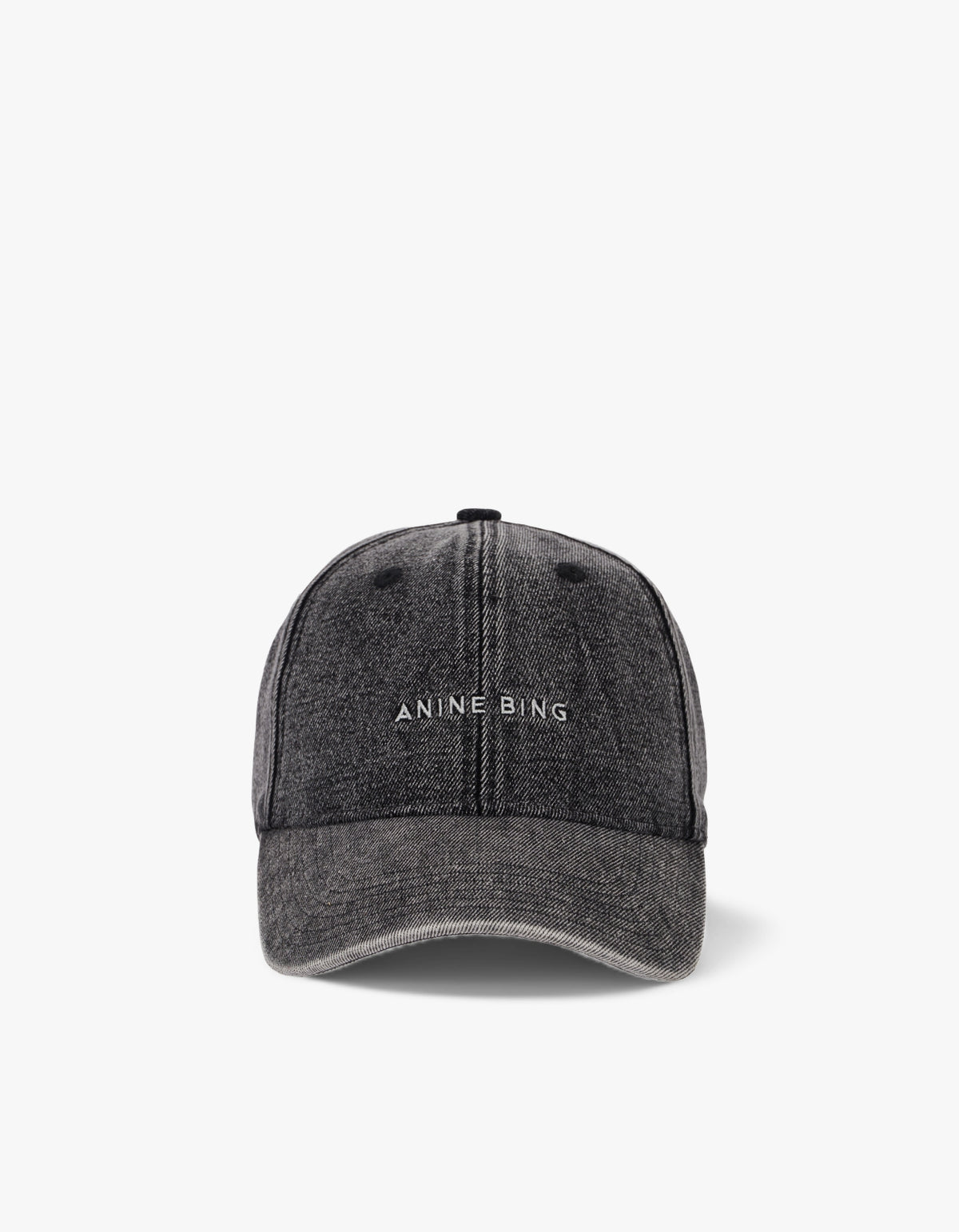Jeremy Baseball Cap Anine Bing Denim - Washed Black