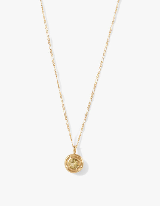 Veil Radiance Pendant - Gold