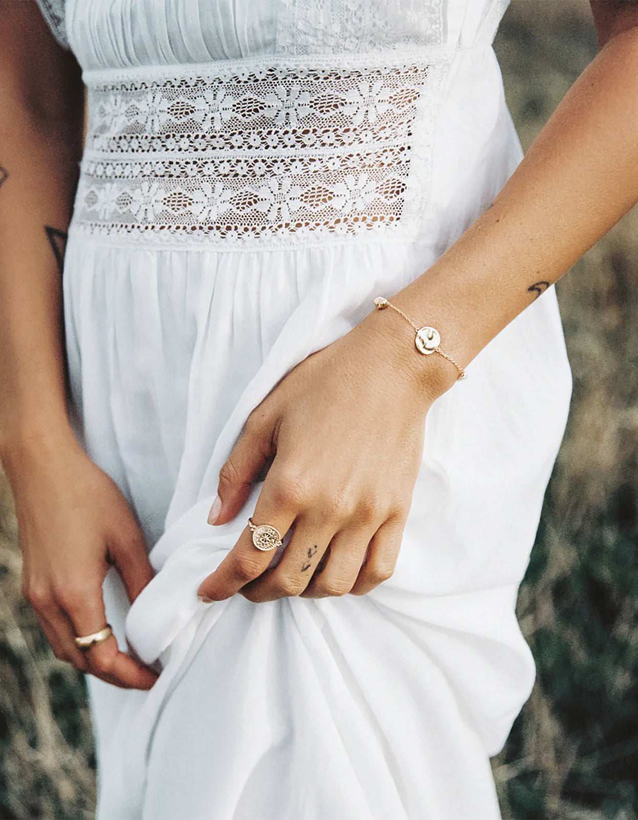 Tidal Pearl Bracelet - 18K Gold Plated