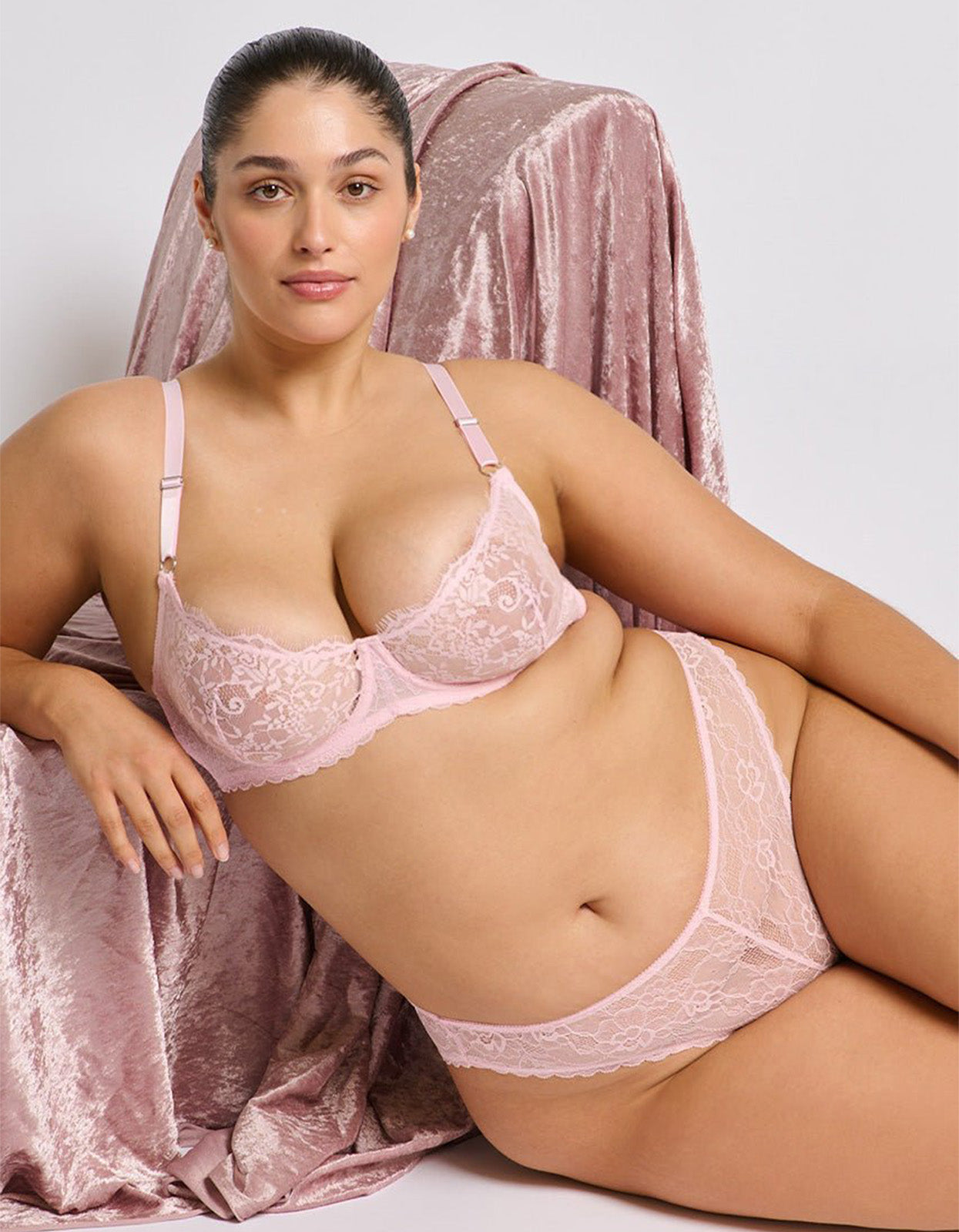 Maverick Underwire - Baby Pink