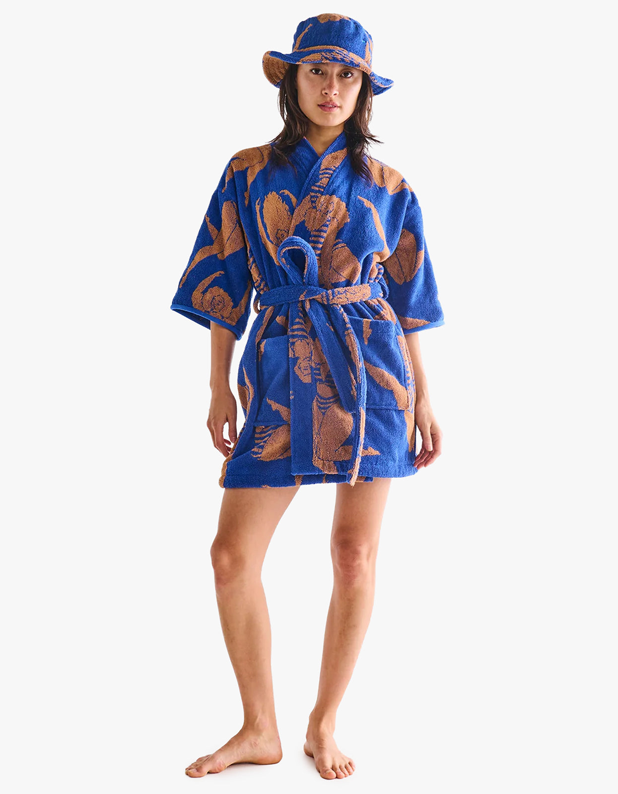 Sun Kissed Terry Mini Bath Robe - Sun Kissed
