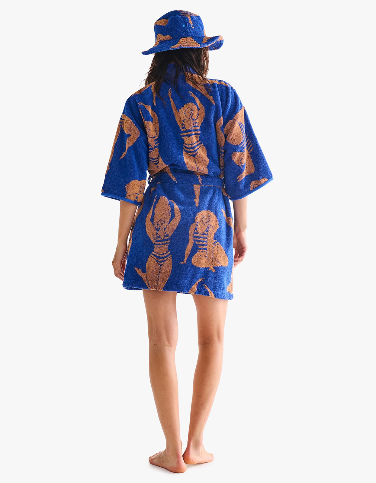 Sun Kissed Terry Mini Bath Robe - Sun Kissed