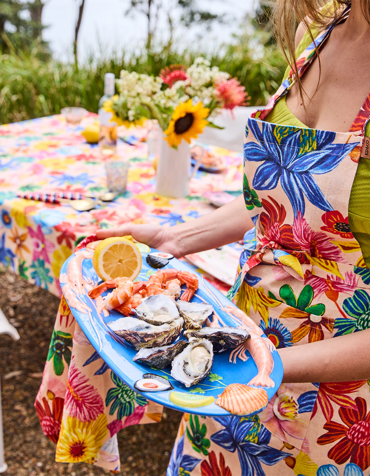 Fruits De Mer Oval Platter Large - Fruits De Me