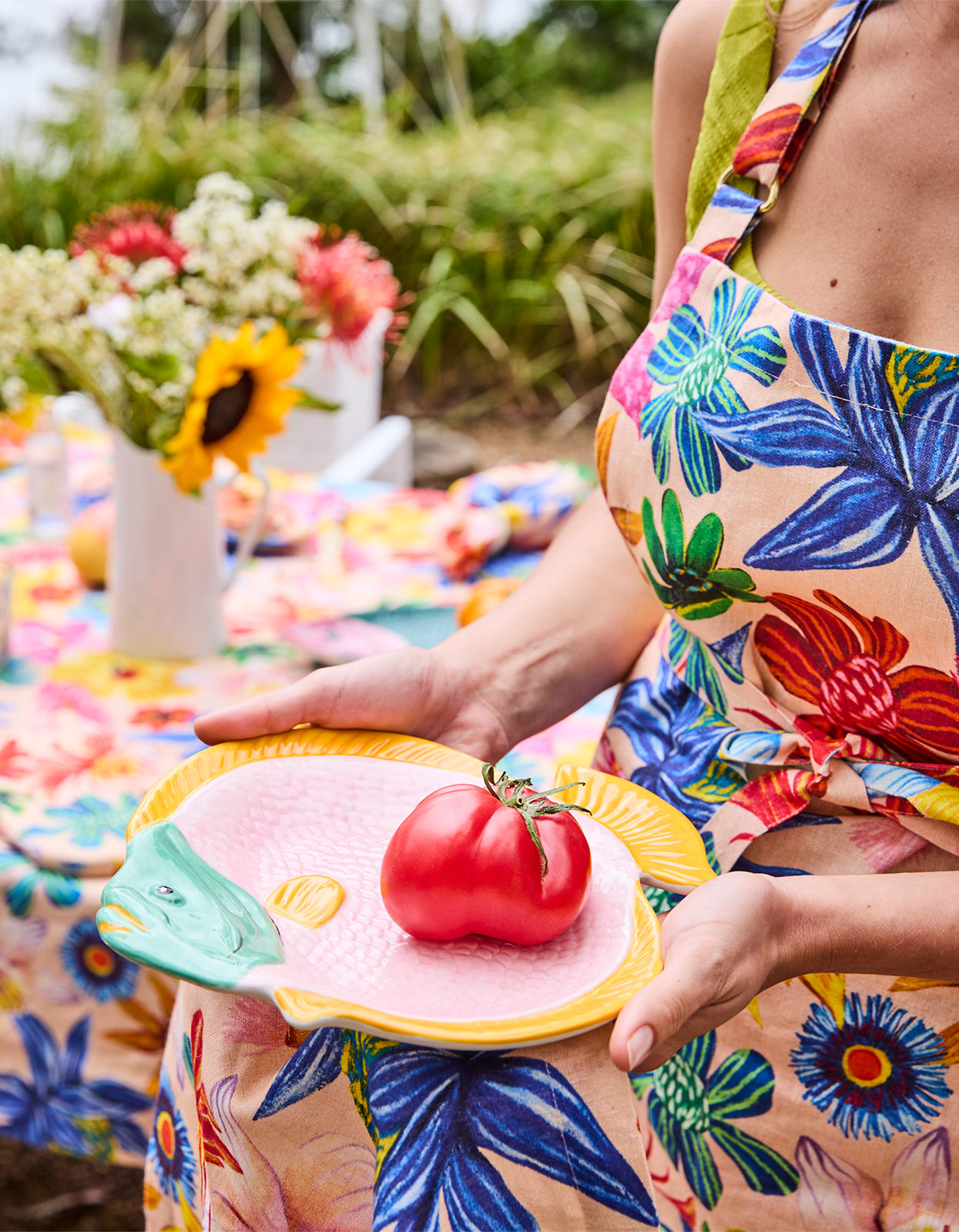 Coral Bay Fish Serving Dish - Coral Fish