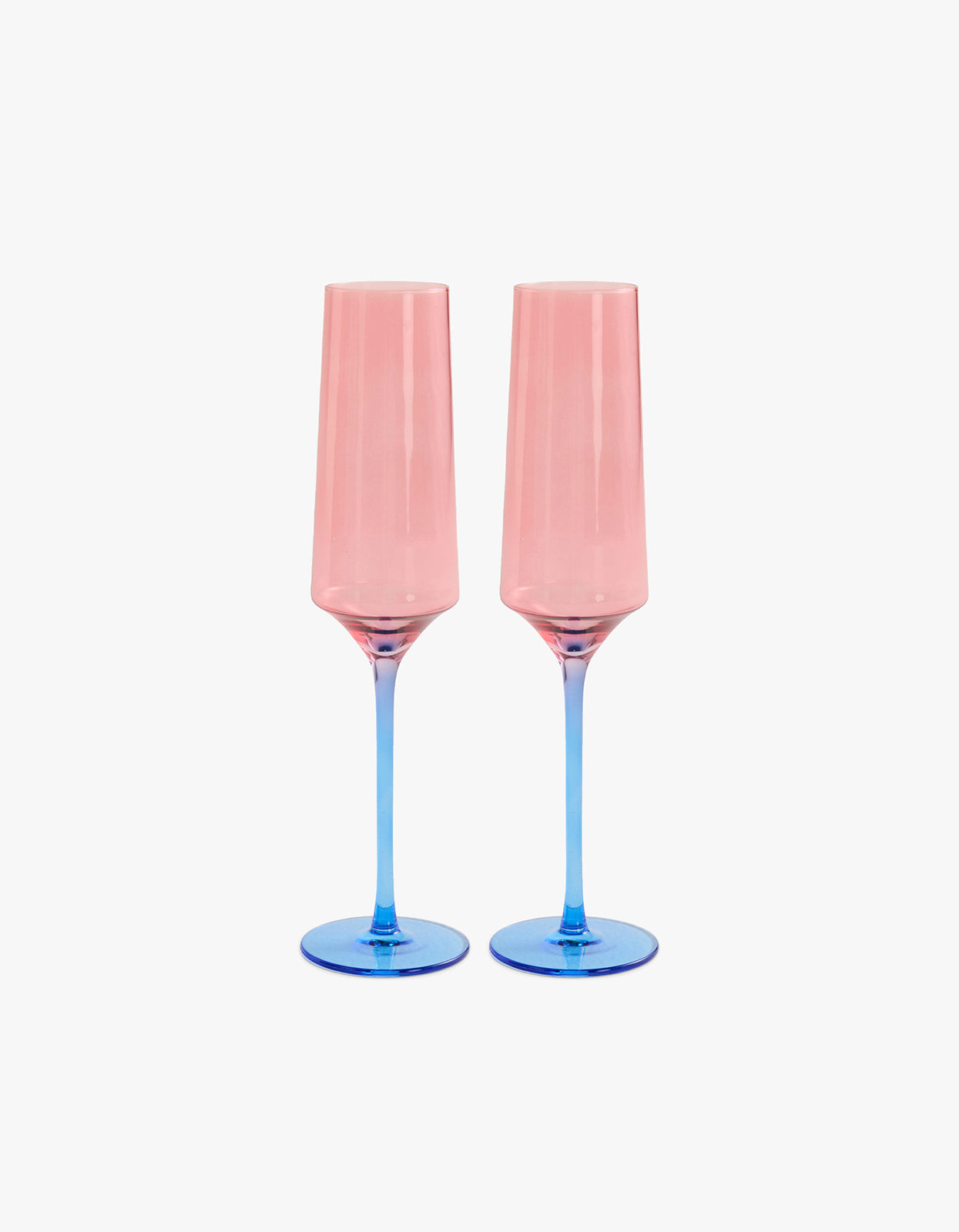 Blue Robin Champagne Glass 2 Pack Set - Blue Robin