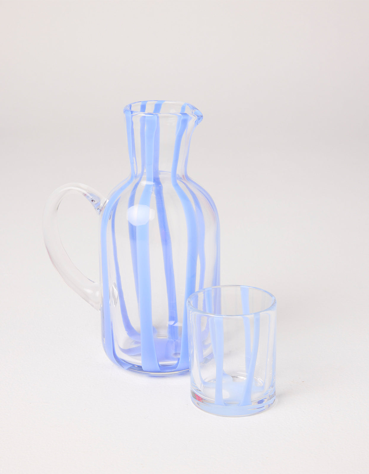 Ahoy Stripe Water Jug - Blue
