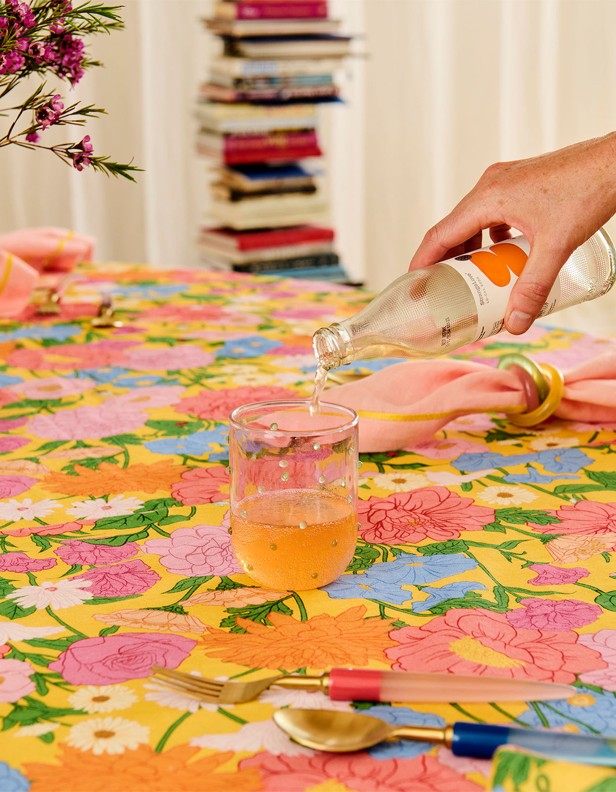 Mint Chip Tumbler Glass 2 Pack Set - Mint