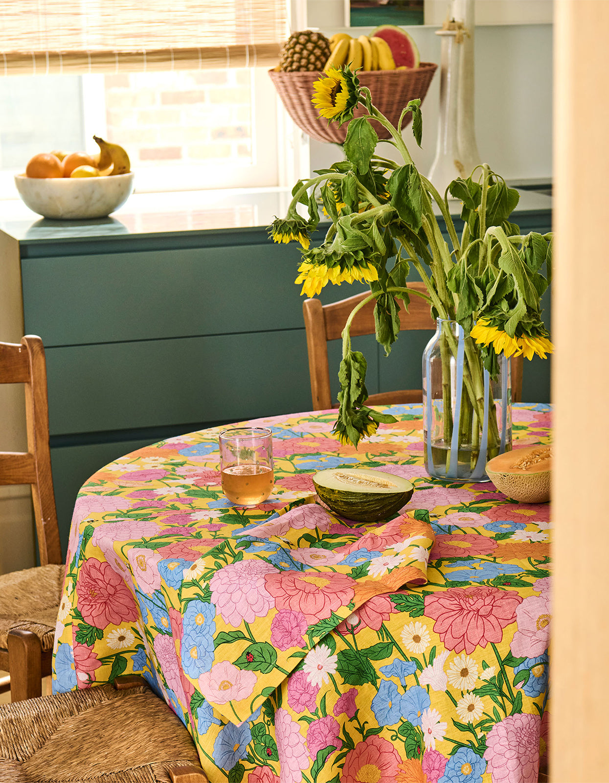 Mint Chip Tumbler Glass 2 Pack Set - Mint