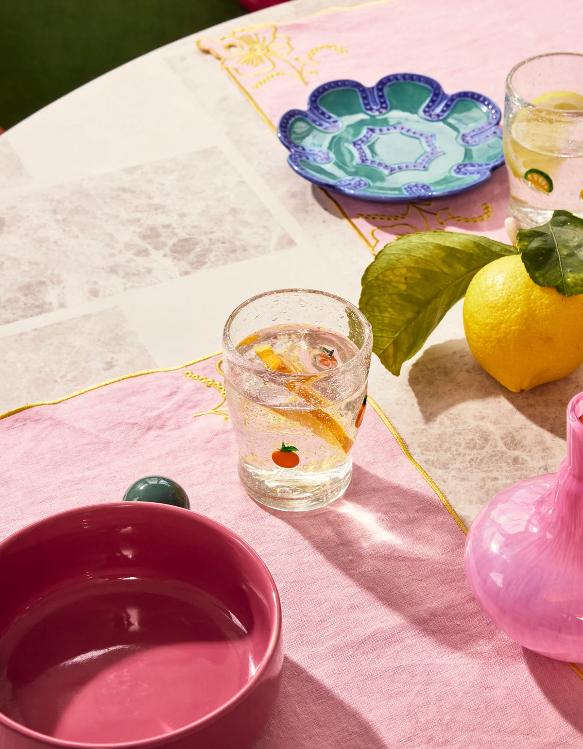 Fruity Tumbler Glass 4P Set