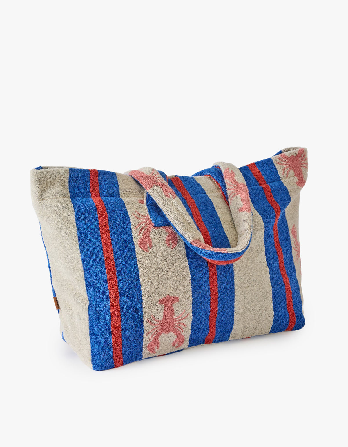 Lobster Fan Club Terry Oversized Beach Bag