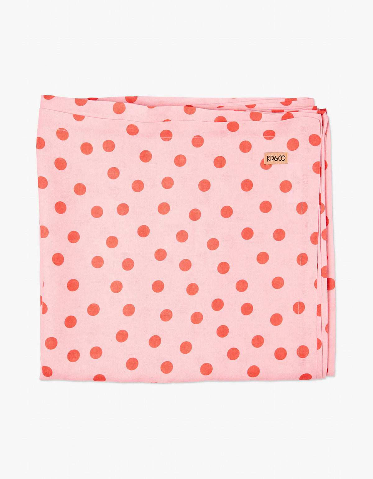 Polkadot Pink Tablecloth Standard Rectangular