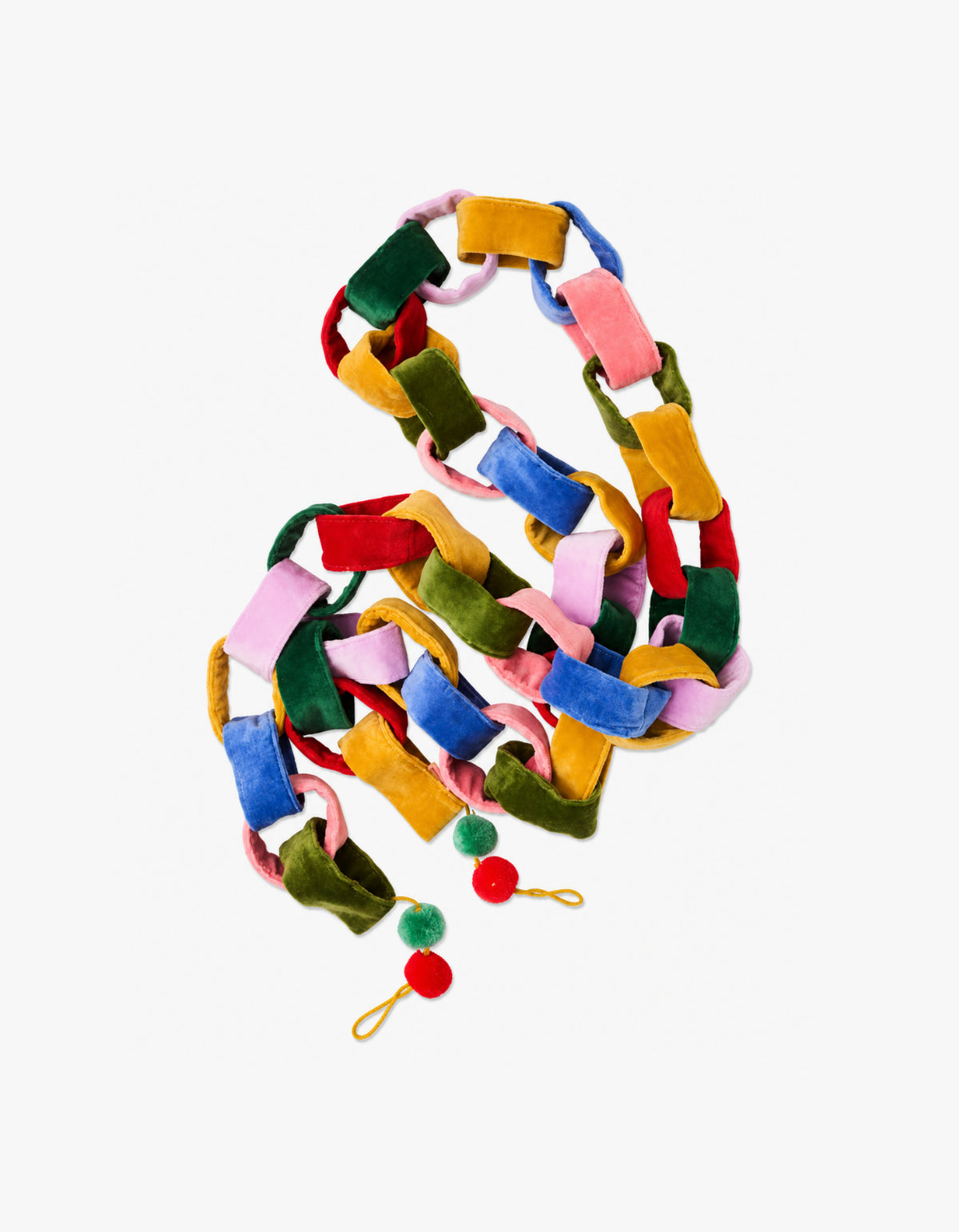 Festive Velvet Chain Garland