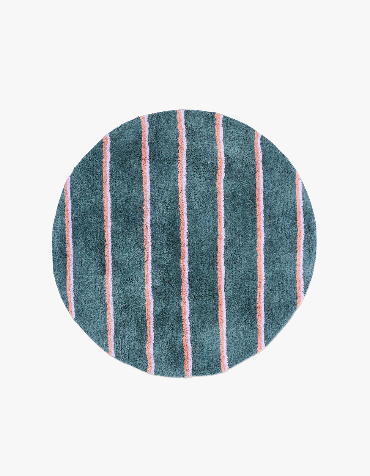 Round Bath Mat - Wakame Stripe Crush