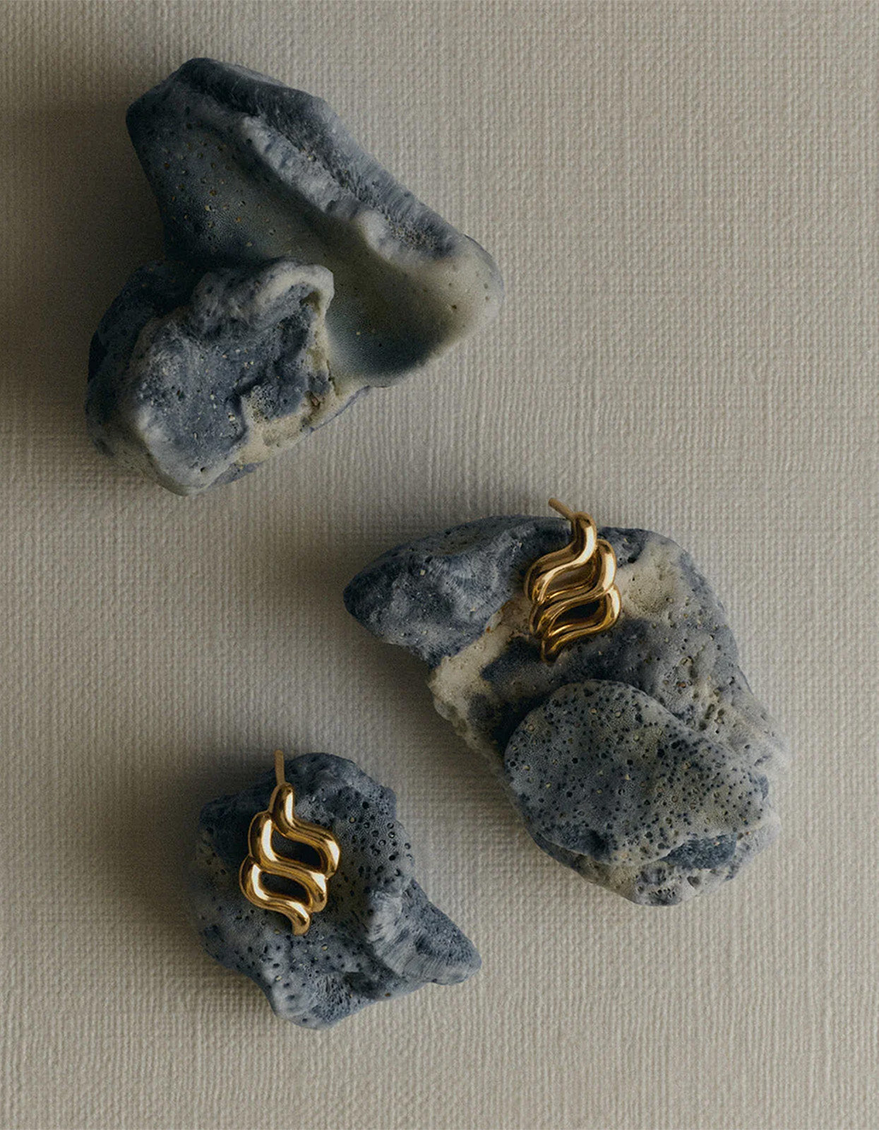 Arise Oversized Studs - 18K Gold Plated