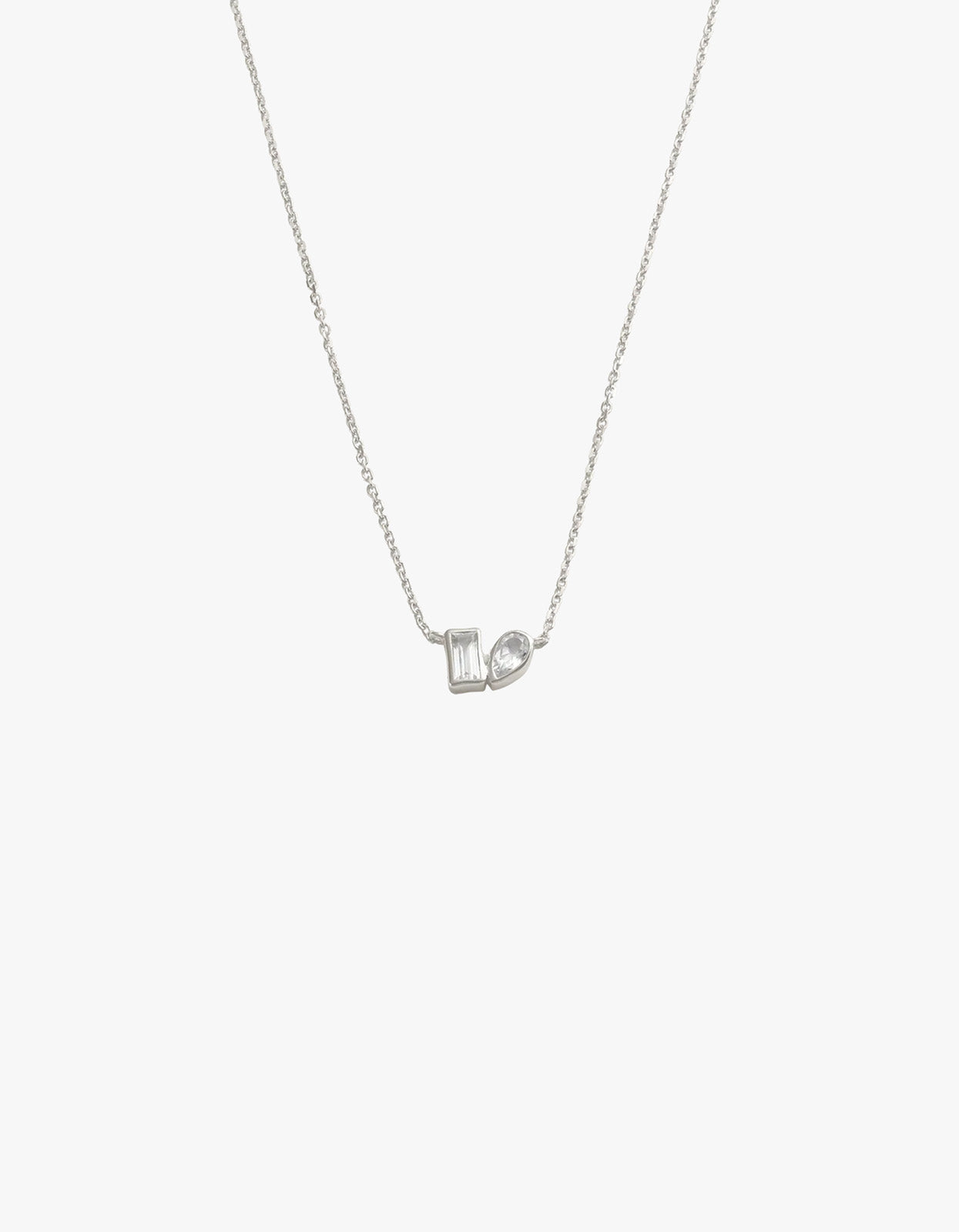Place Necklace - Sterling Silver