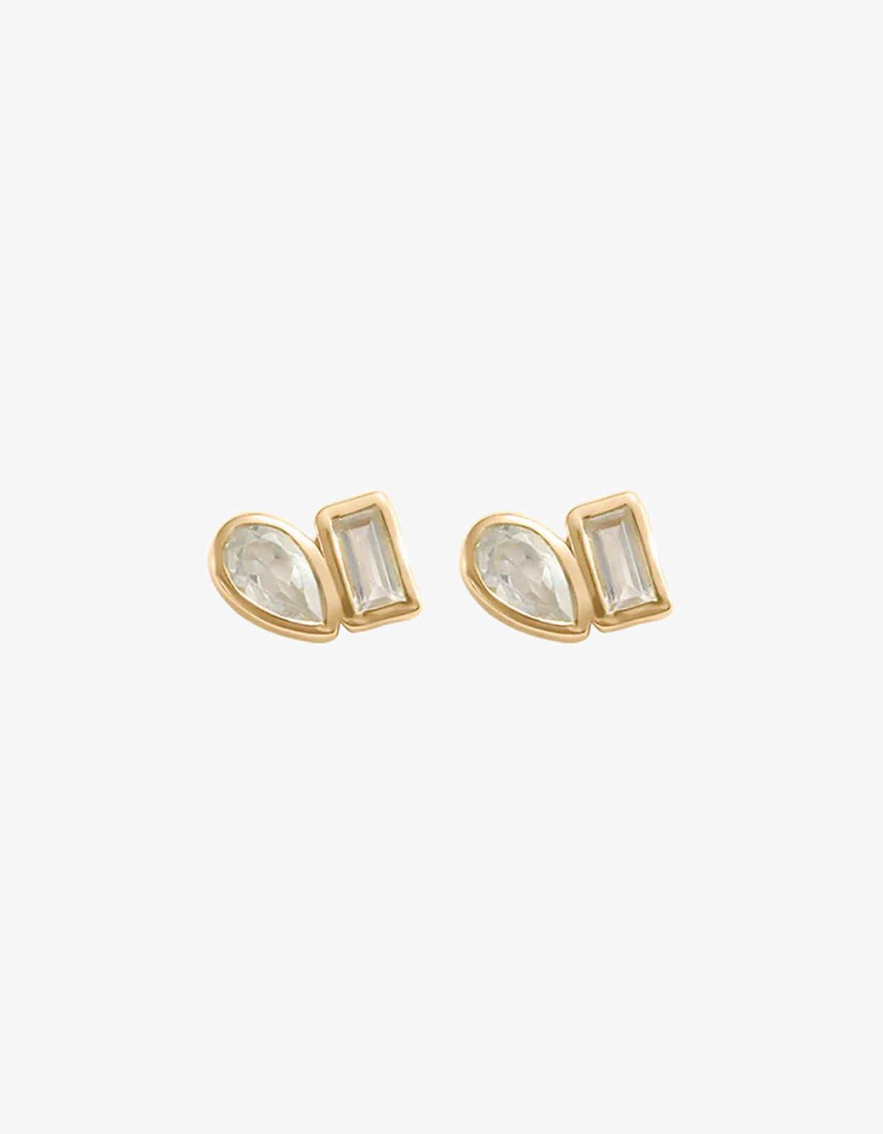 Place Studs - 18K Gold Plated