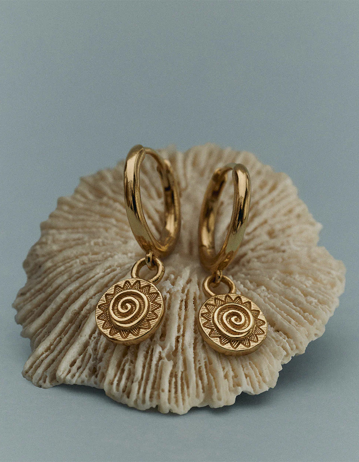 Solara Hoops - 18K Gold Plated