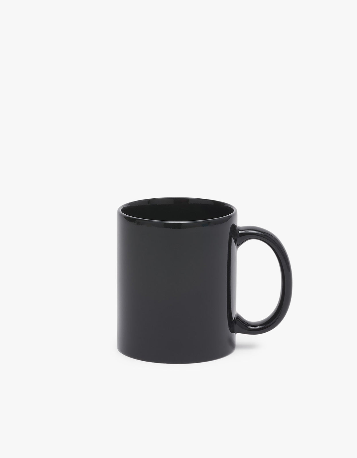 Cafe Kitsune Coffee Cup Mug - Black