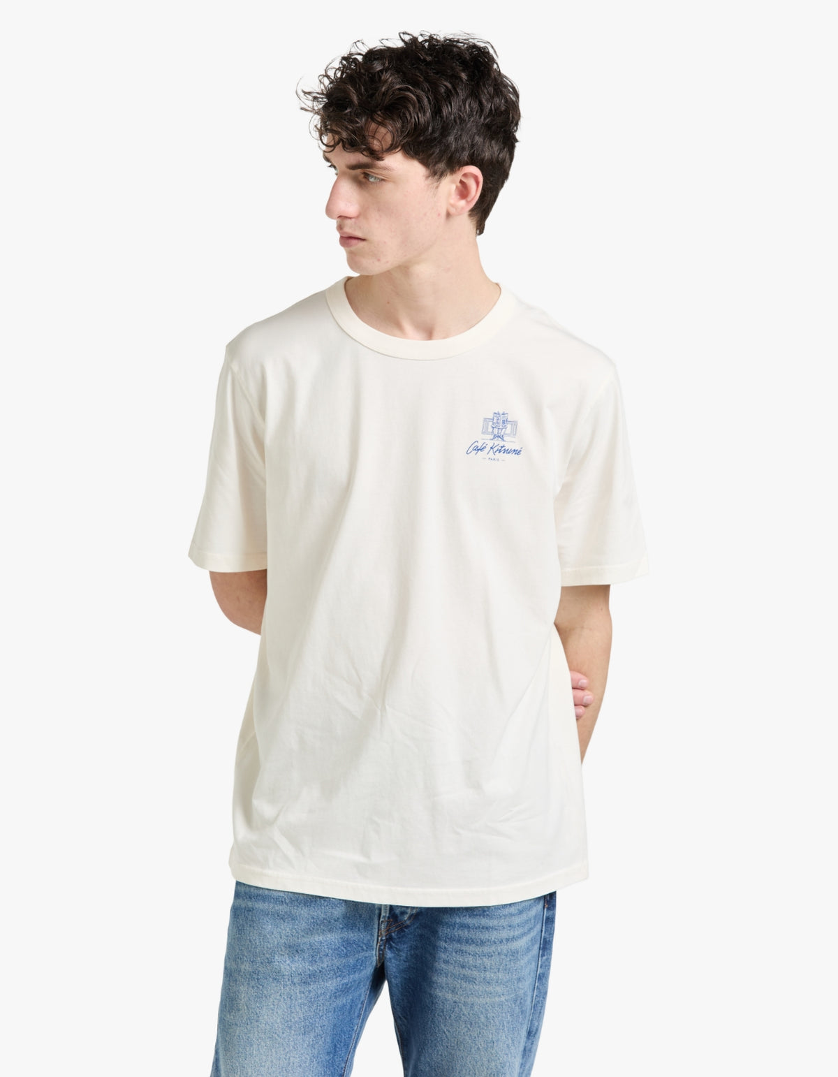 Tuileries CK Short Sleeves Relax T Shirt - Tapioca