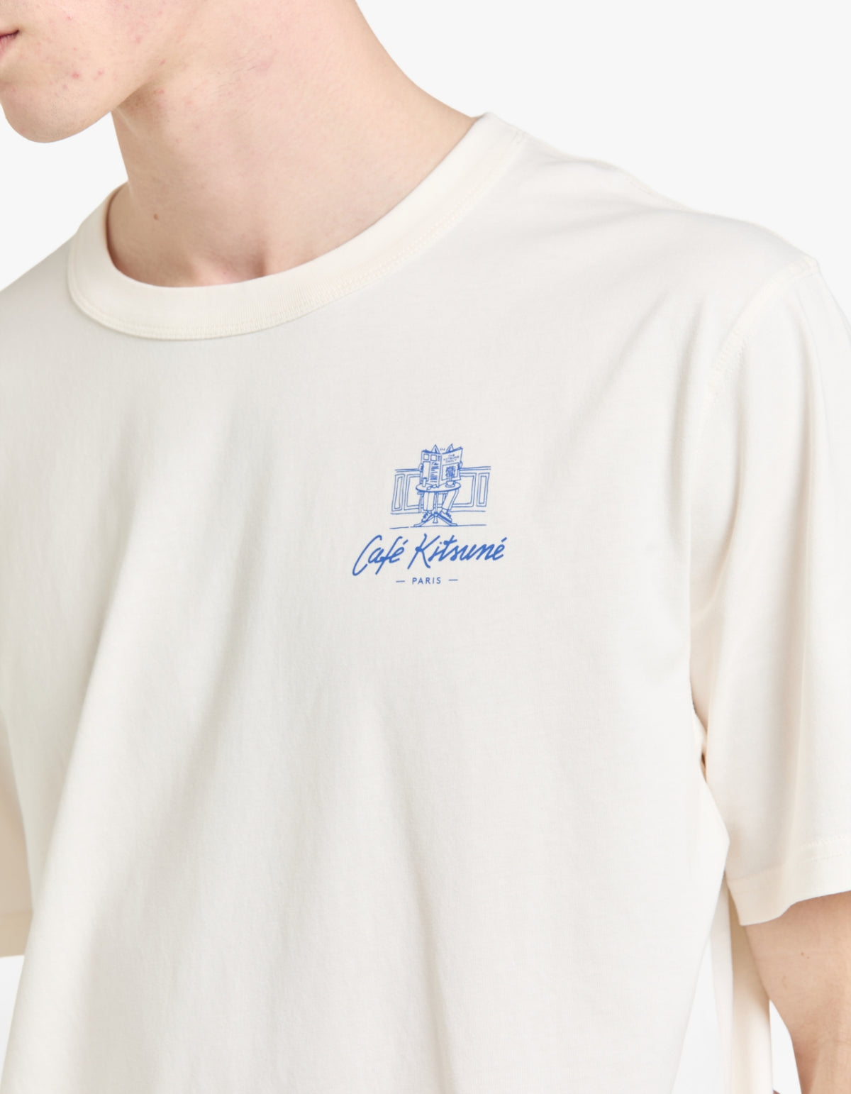 Tuileries CK Short Sleeves Relax T Shirt - Tapioca