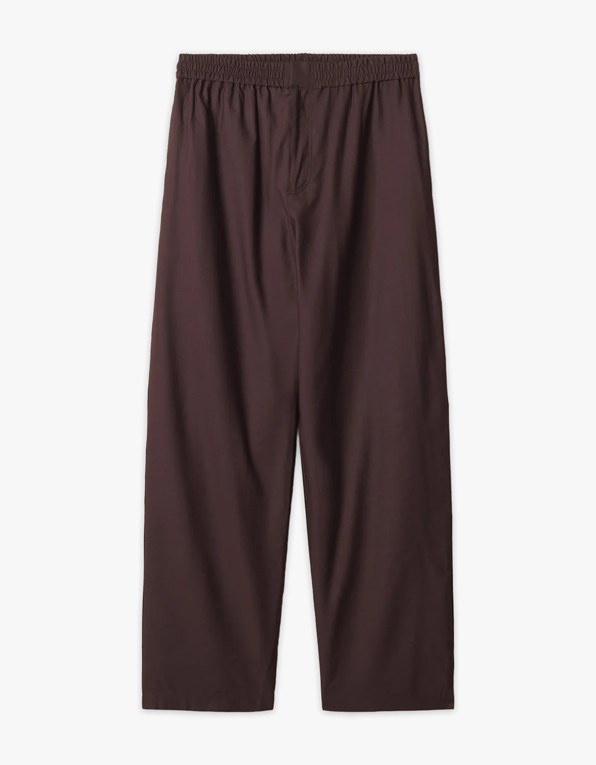 Festive Fluide Pants - Dark Wood