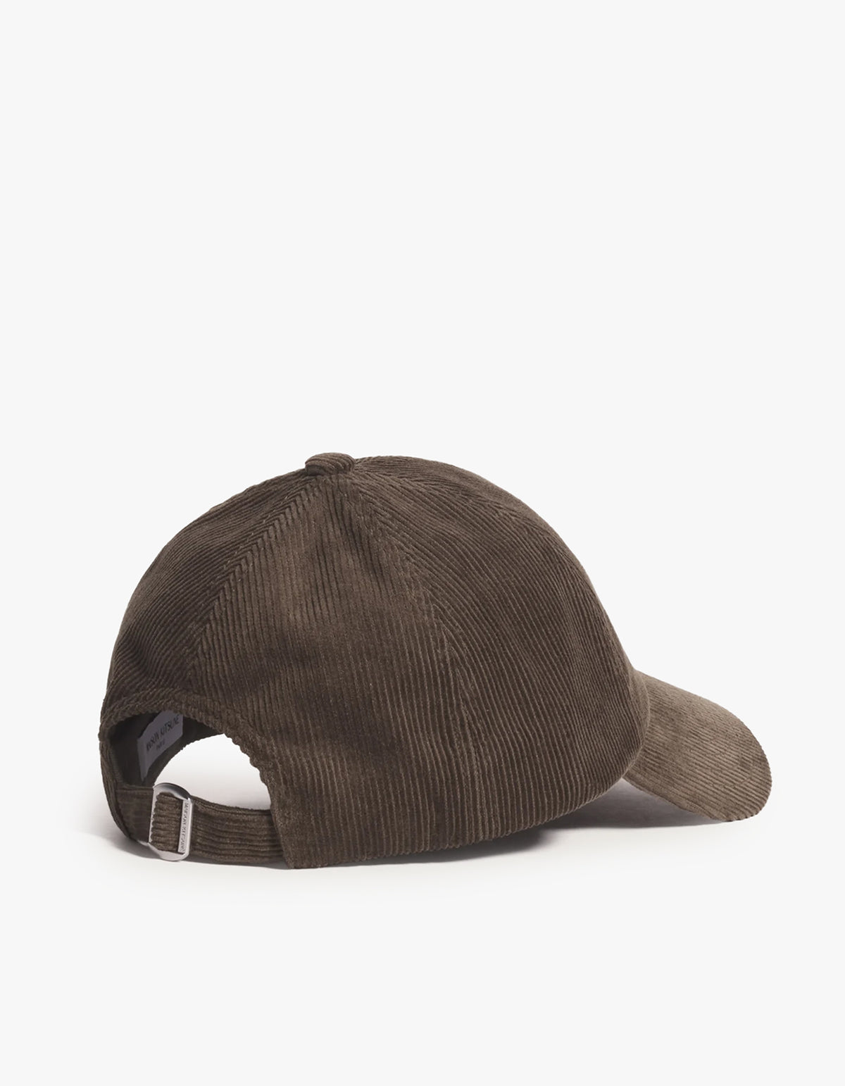 Maison Kitsune Paris Corduroy Cap - Cobblestone