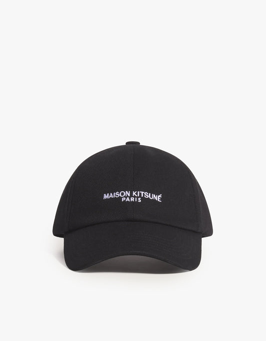 Maison Kitsune Paris Cap - Black
