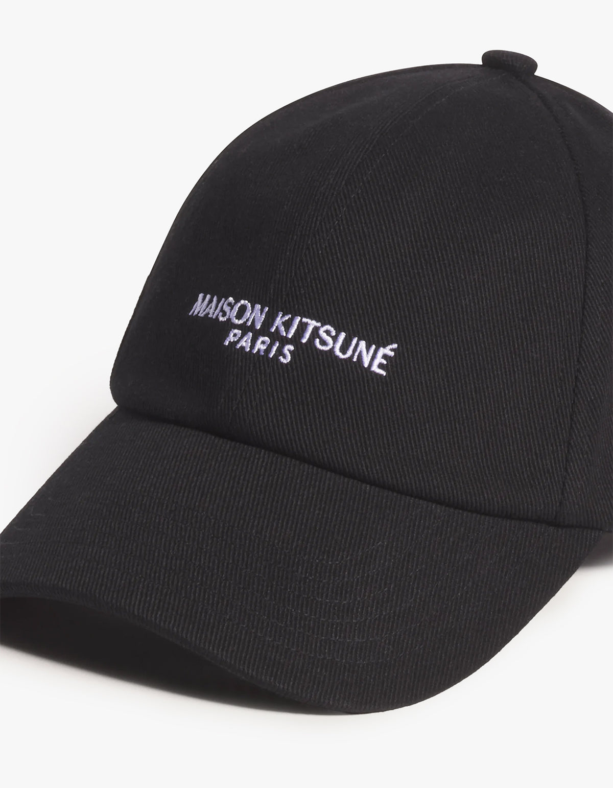 Maison Kitsune Paris Cap - Black