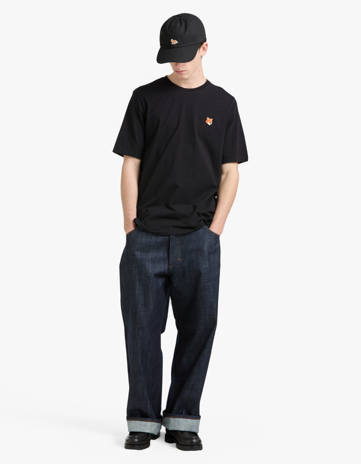 Fox Head Regular T Shirt - Black