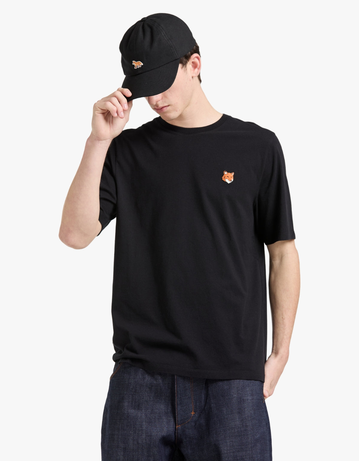 Fox Head Regular T Shirt - Black