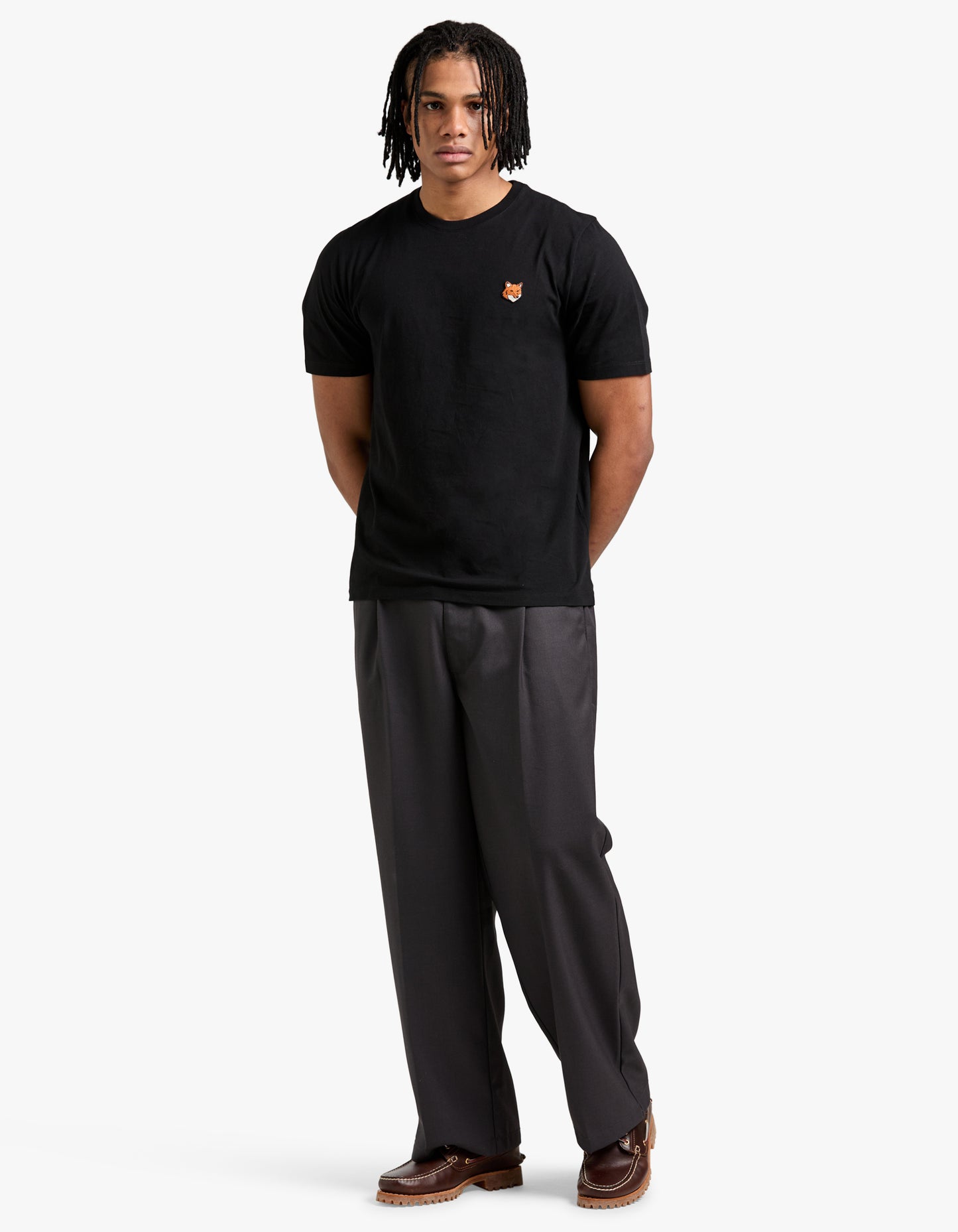 Fox Head Regular T Shirt - Black