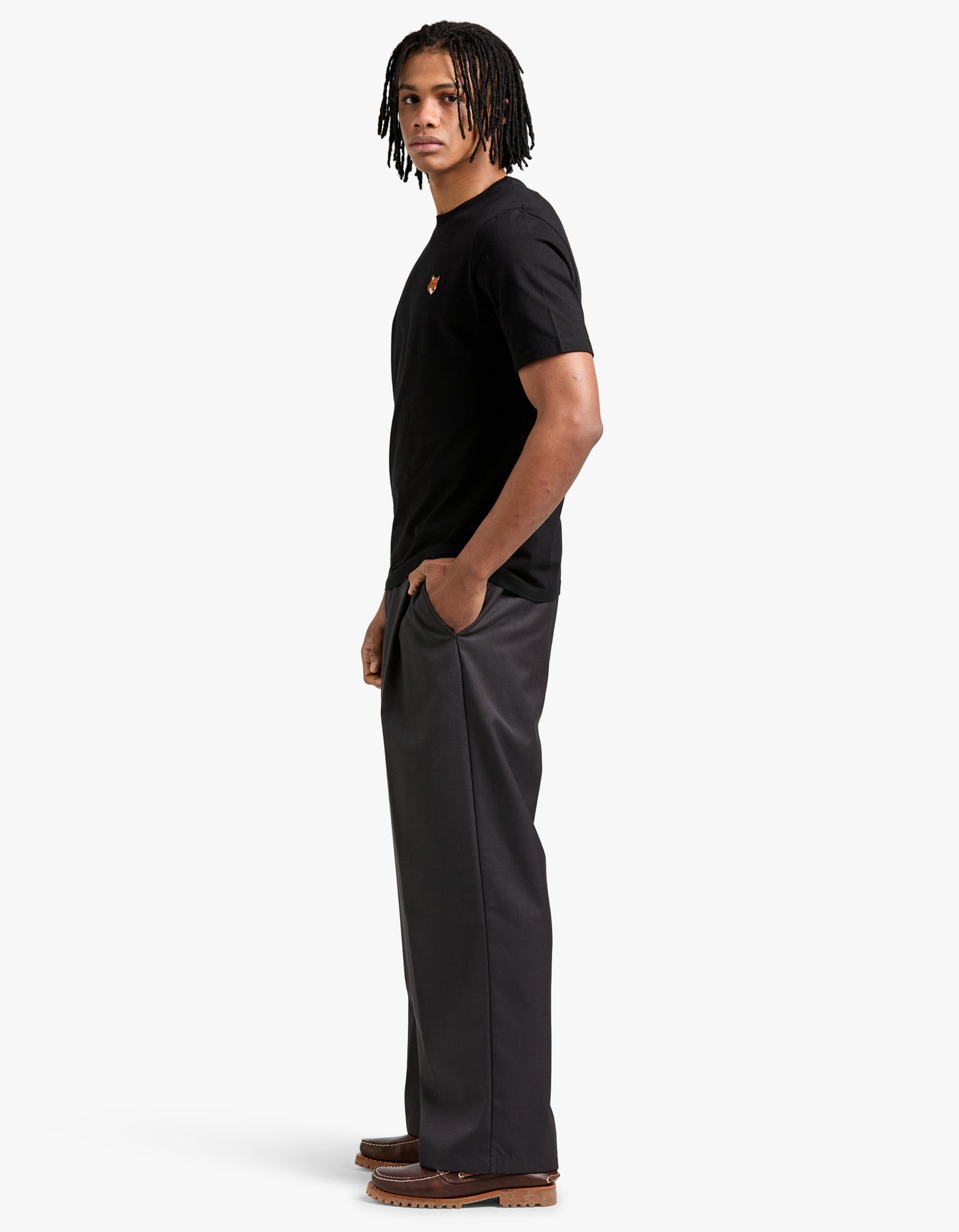 Fox Head Regular T Shirt - Black