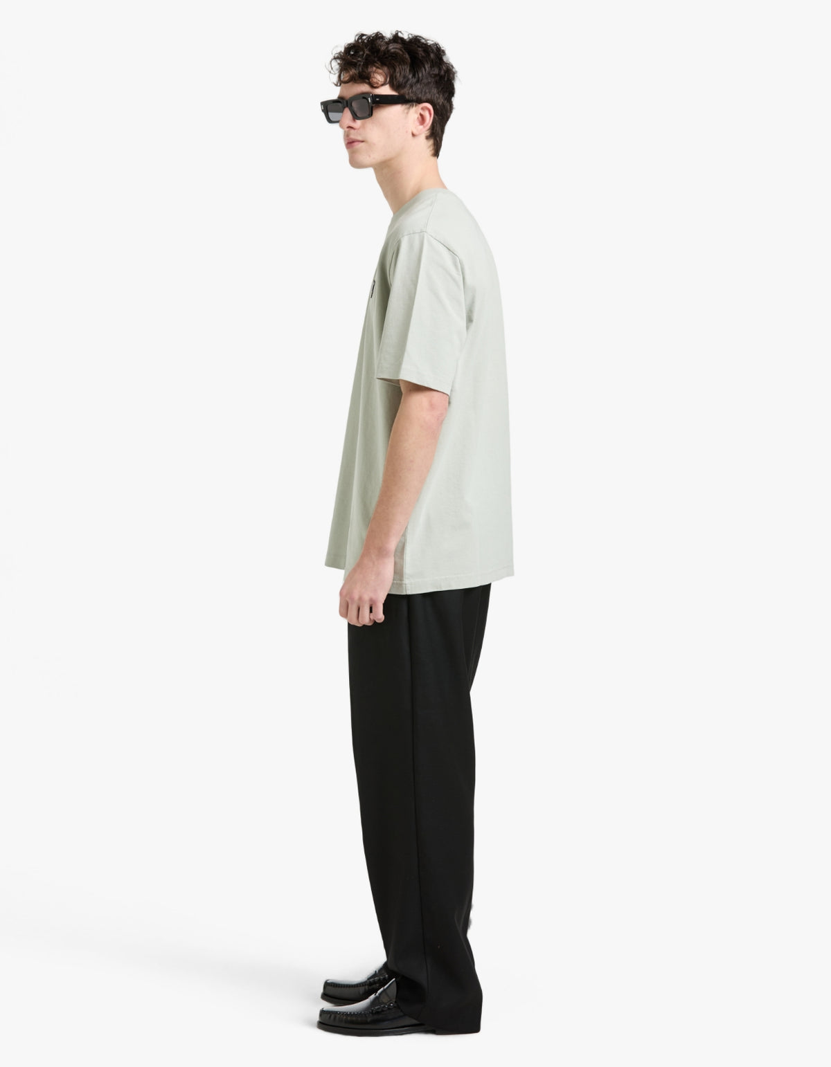 Fox Head Comfort T Shirt - Stone Green
