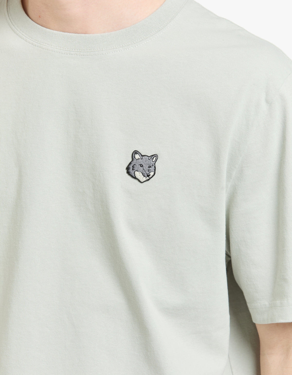 Fox Head Comfort T Shirt - Stone Green