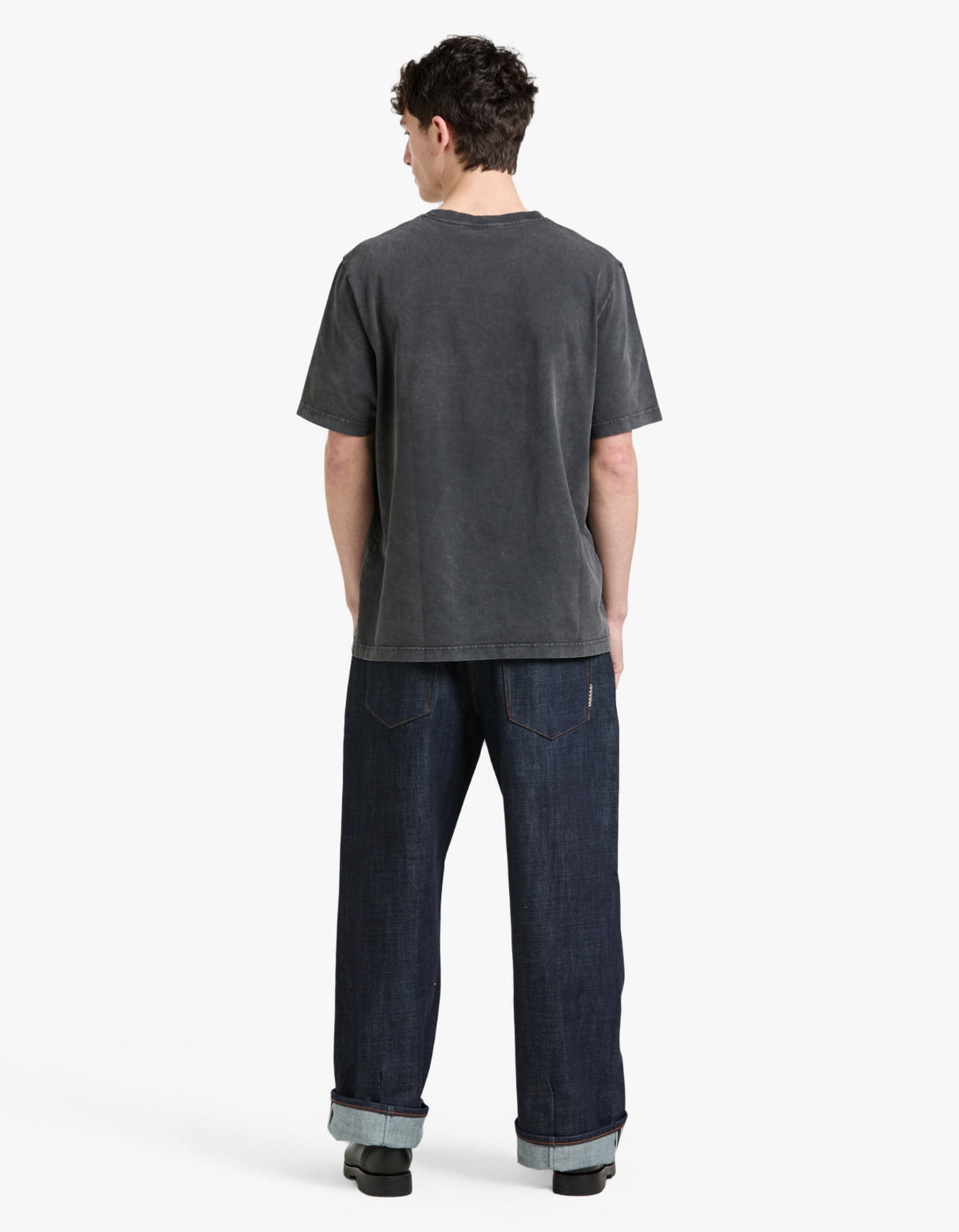 Fox Head Faded Comfort T Shirt - Black Faded