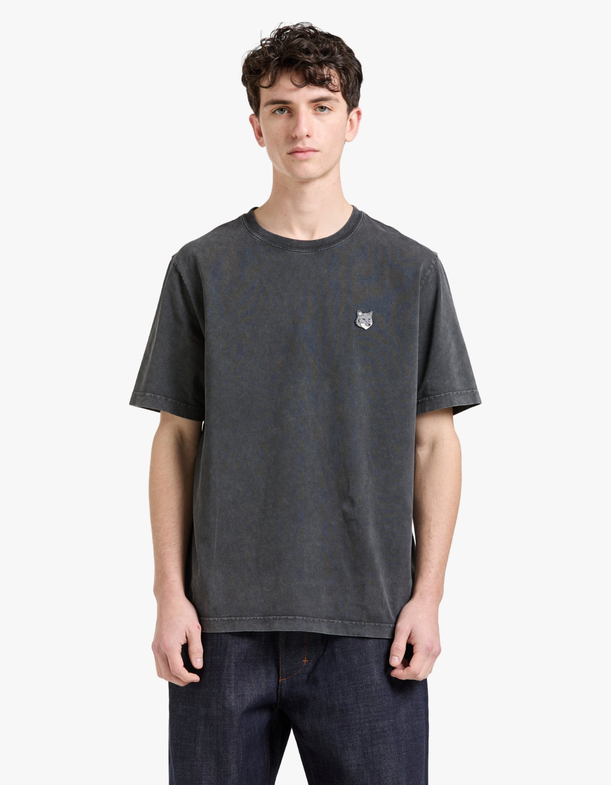 Fox Head Faded Comfort T Shirt - Black Faded